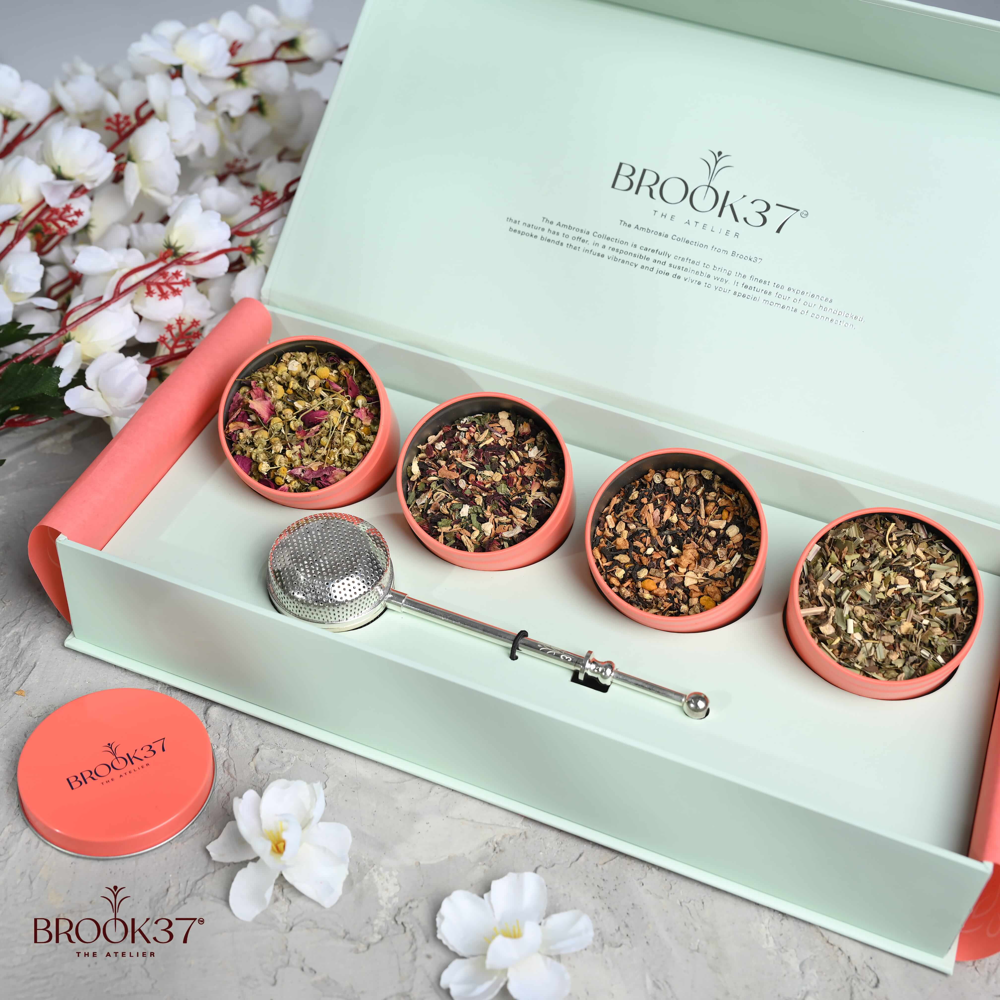 Brook37 Ambrosia Collection - The Wellness Tea Gift Set