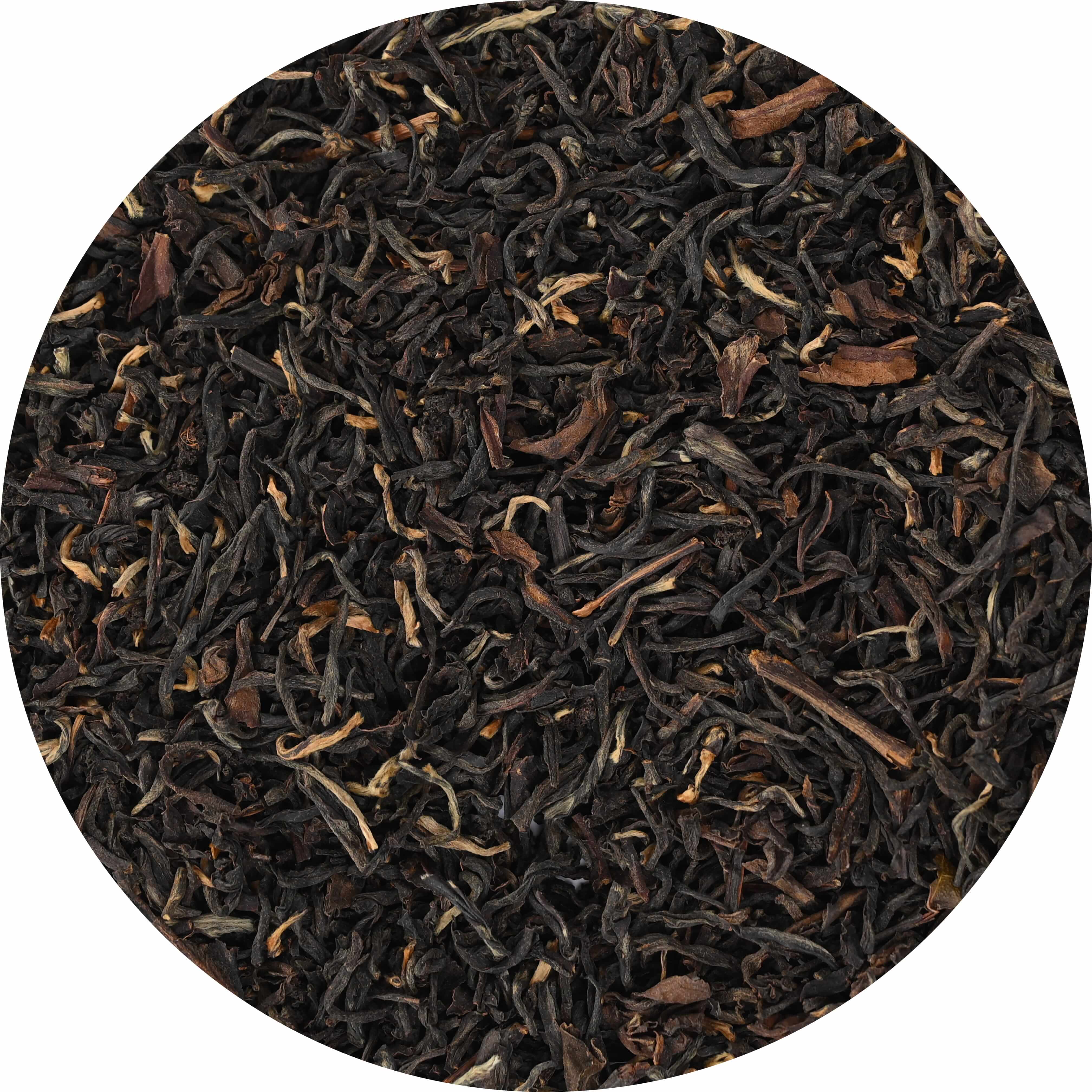 English breakfast black loose leaf tea close up Brook37