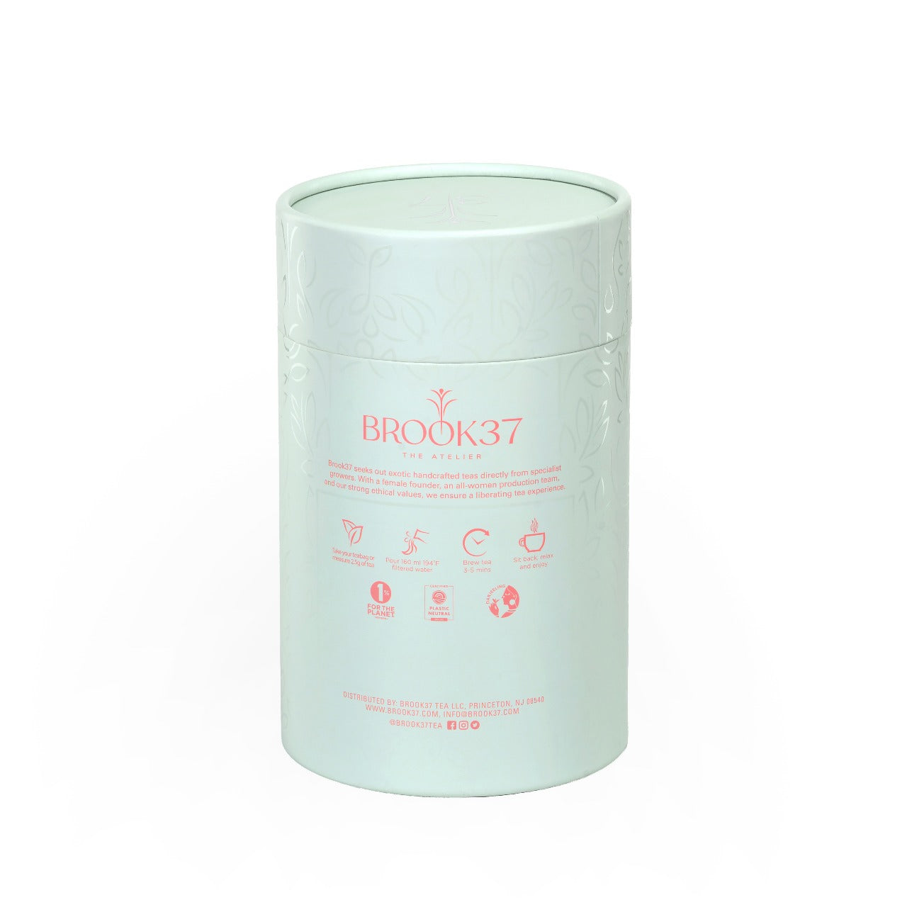 Lemon Ginger Tea Eco – Brook37 Herbal Wellness Blend