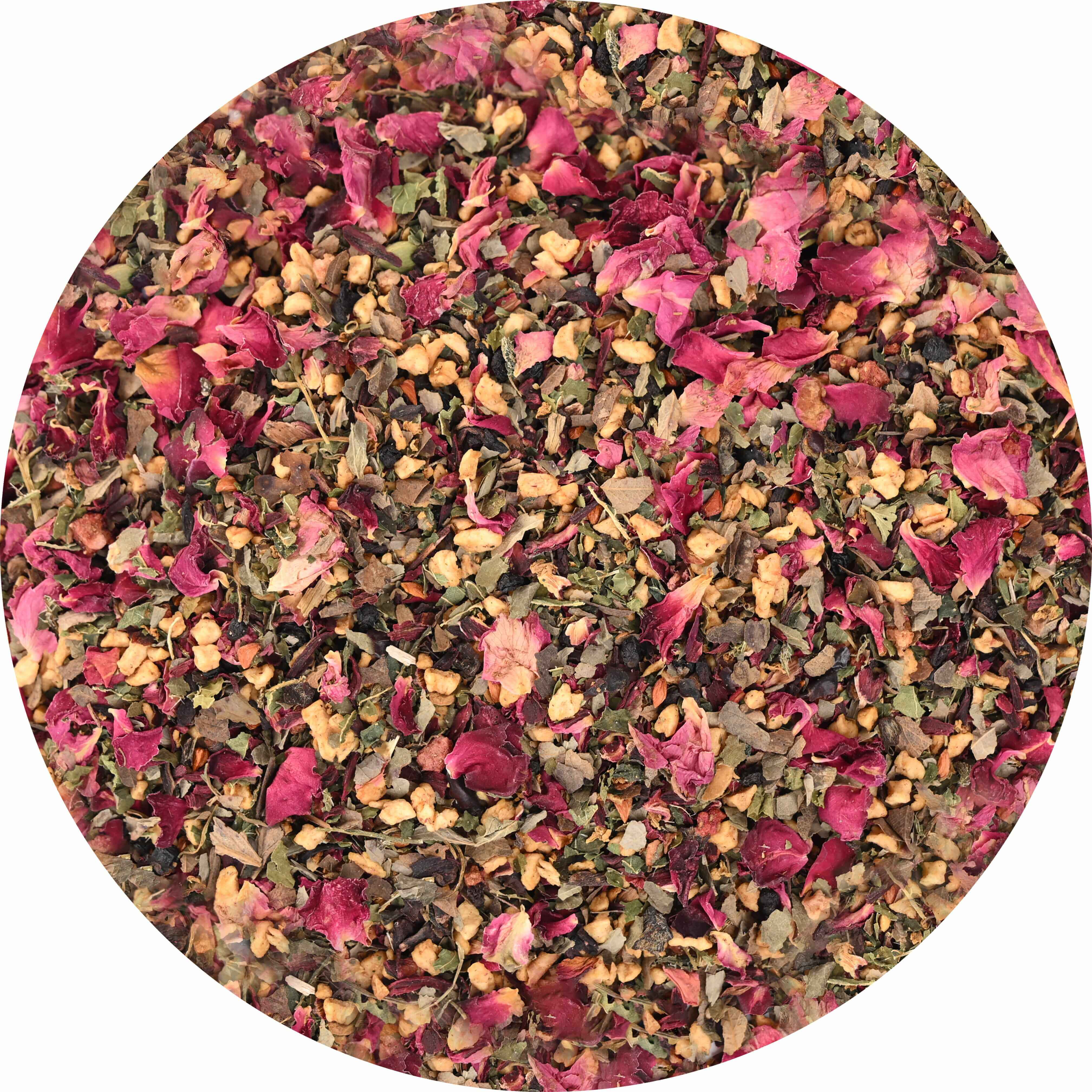 Pink Rose Strawberry Eco – Brook37 Caffeine Free Herbal Infusion