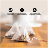 Pink Rose Strawberry Teabag