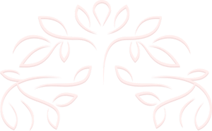 Top decorative floral clip