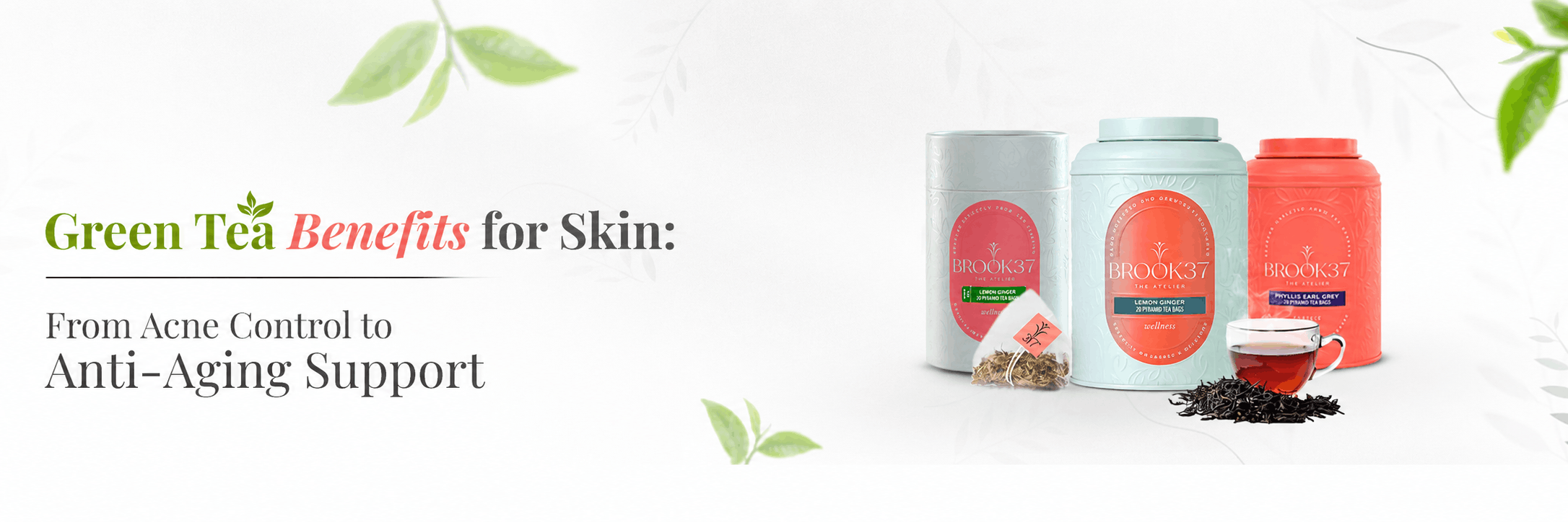 Green Tea Benefits for Skin: From Acne Control to Anti-Aging Support