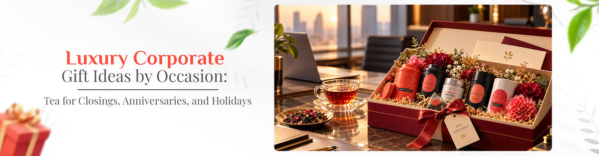 Luxury Corporate Gift Ideas by Occasion: Tea for Closings, Anniversaries, and Holidays