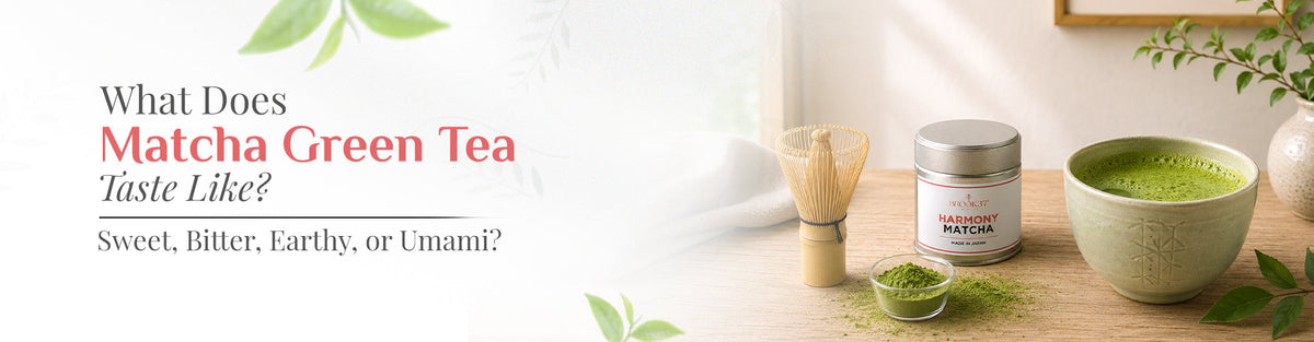 What Does Matcha Green Tea Taste Like? Sweet, Bitter, Earthy, or Umami?
