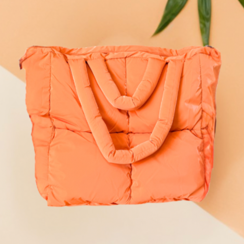 Coral Cloud Tote