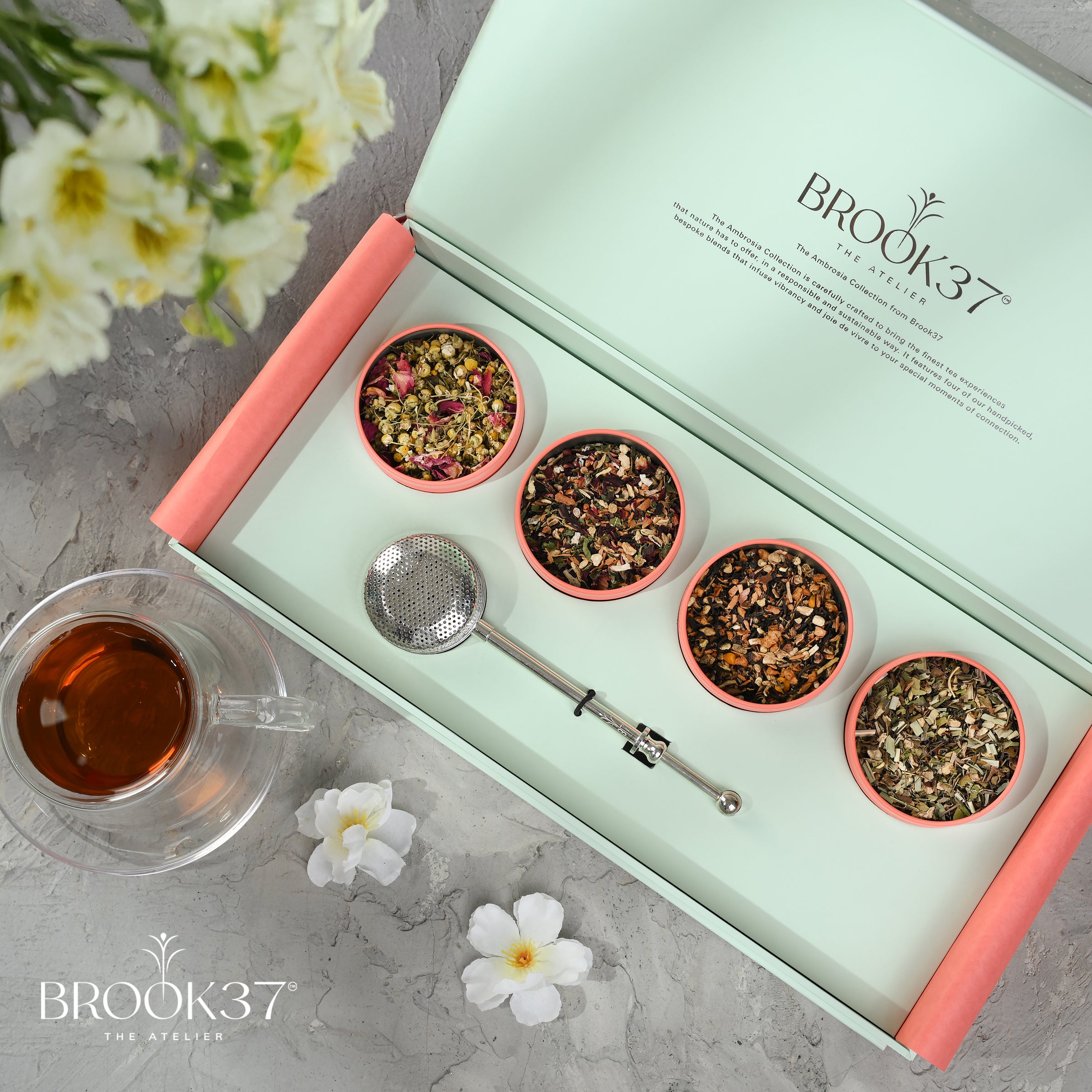 Brook37 Ambrosia Collection - The Wellness Tea Gift Set