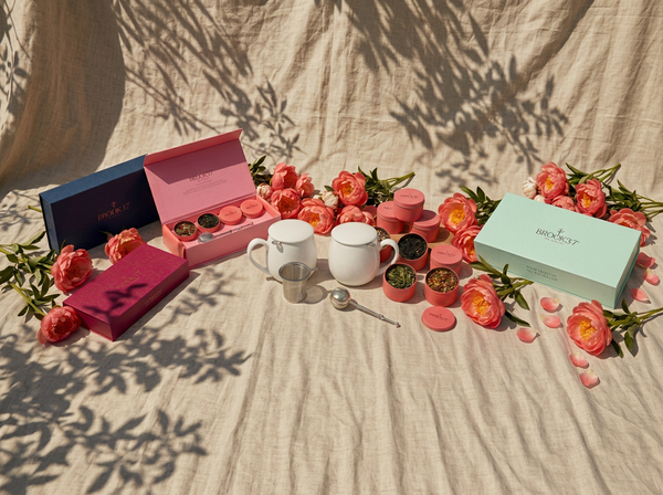 【J B Chatterley & Sons】 ハーフリブのティーセット 3点 Tea Gifts Collection | Luxury Gifts by Brook37 USA