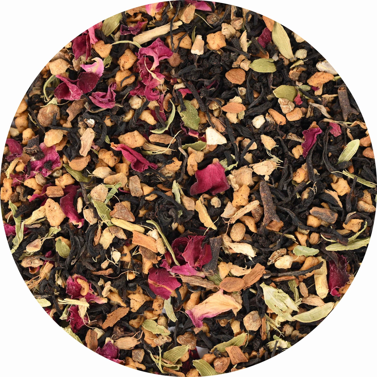 Bengal chai masala chai spice mix cinnamon cardamom close up Brook37