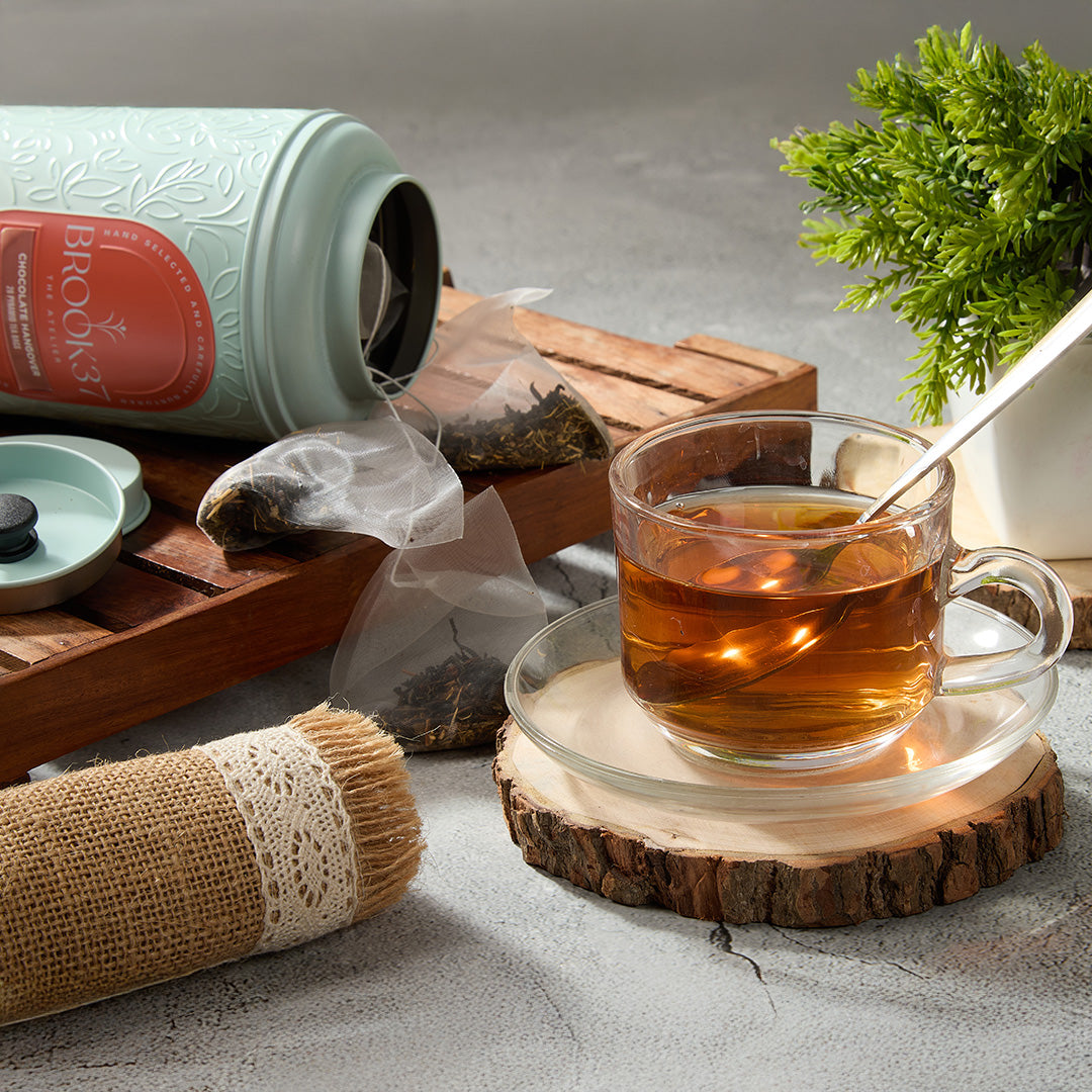 Chocolate Hangover – Brook37's Low-Caffeine Chocolate & Spice Tea