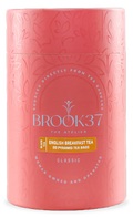 English breakfast tea bags box branding detail Brook37