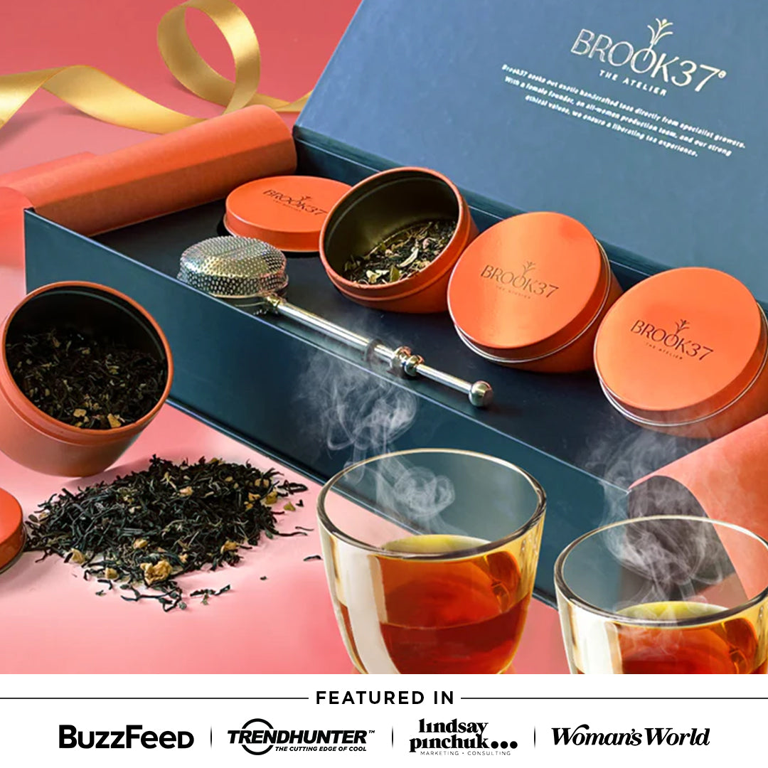 Epicurean tea gift collection assorted premium teas in luxury gift box Brook37