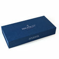 Epicurean tea gift collection closed blue tea gift box front view Brook37