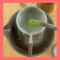 Harmony matcha ceremonial green tea whisked frothy in bowl Brook37