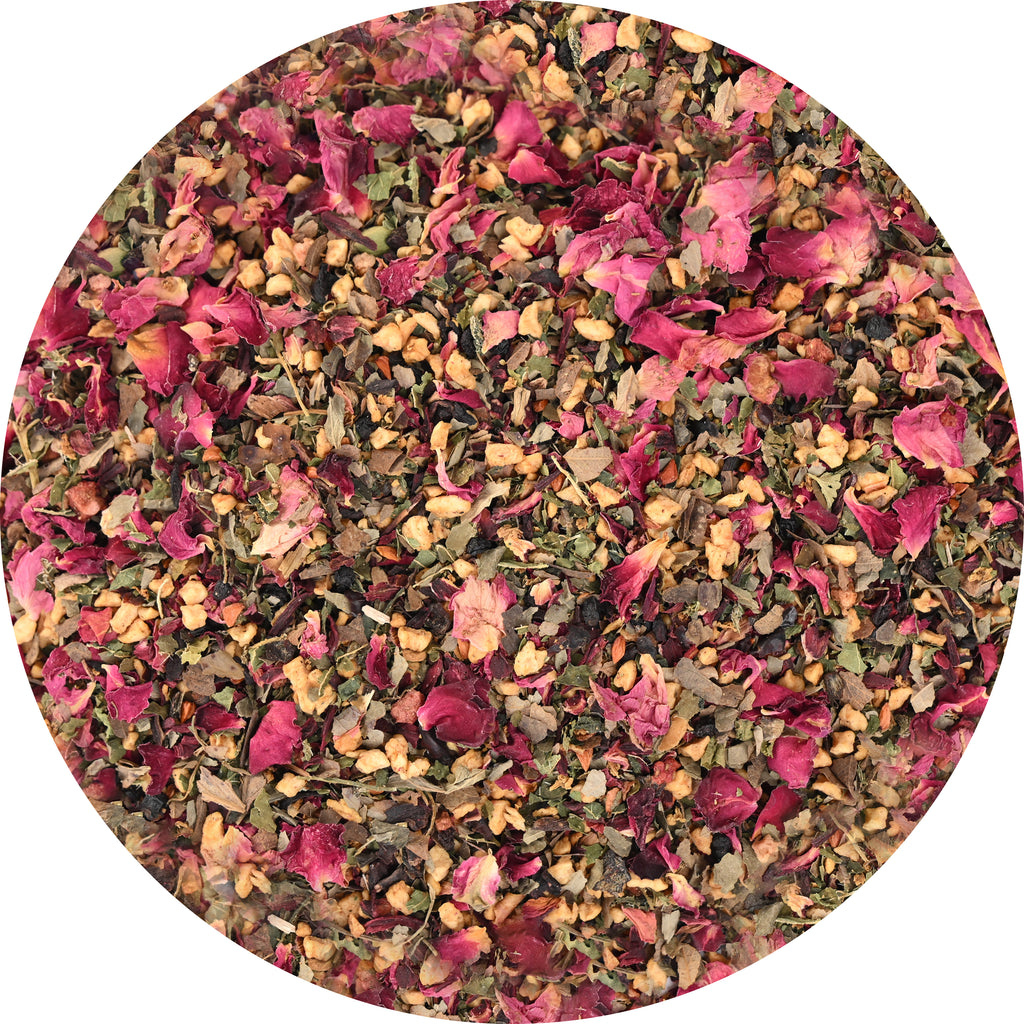 Pink Rose Strawberry Eco – Brook37 Floral & Fruity Caffeine Free Herbal Infusion
