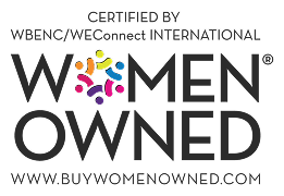 women owned transparent logo