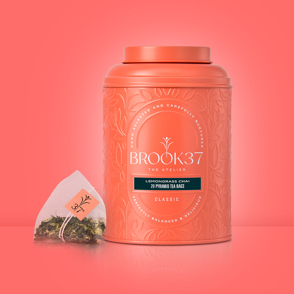 Chai Tea with Lemongrass: Lemongrass Chai (Indian Lemongrass Milk Tea) - Brook37